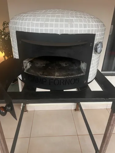 Forno de pizza napolitana a gás 74 cm interno
