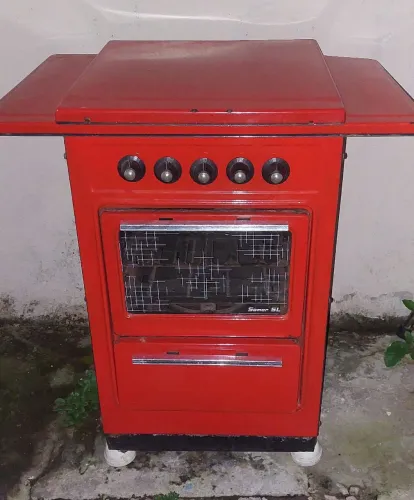 Fogão semer SL antigo funciona perfeitamente antiguidade uso enfeite decoração cenário