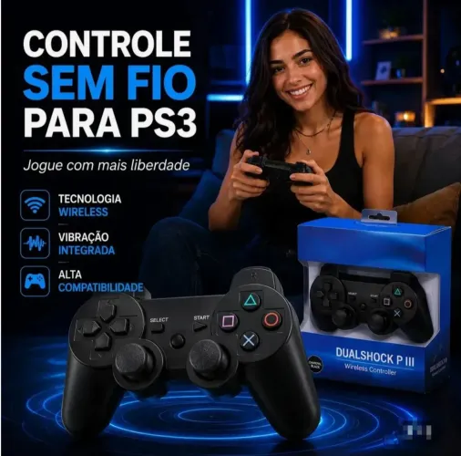 CONTROLE PS3 SEM FII ((NOVO))