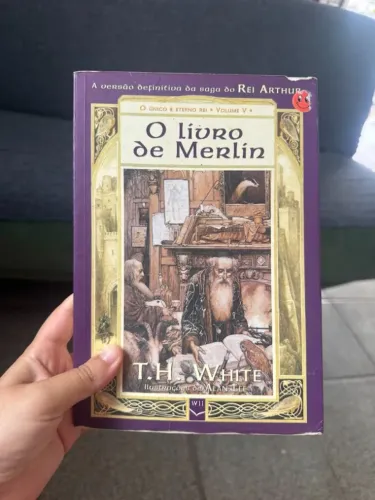 Livro "O livro de Merlin" - volume 5