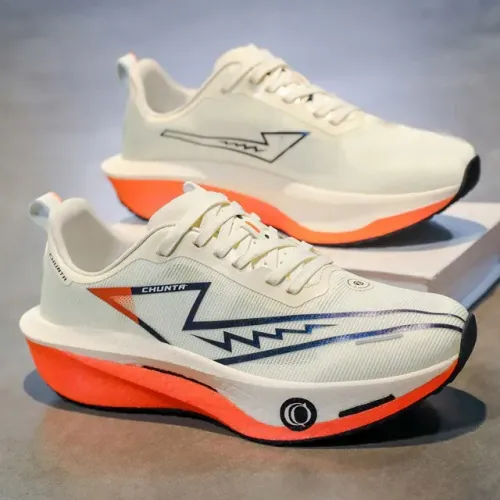 Tênis de Corrida com Placa de Carbono Profissional Masculino e Feminino