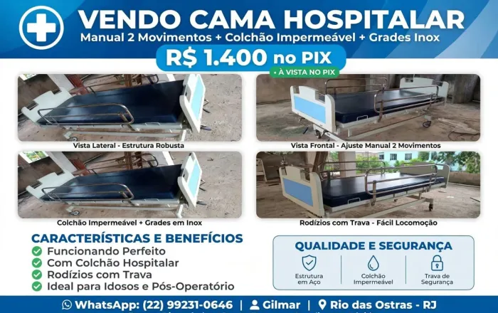 Cama Hospitalar