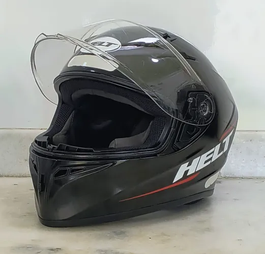 Capacete Helt Street Polar Tamanho 58 - Em Ótimo Estado