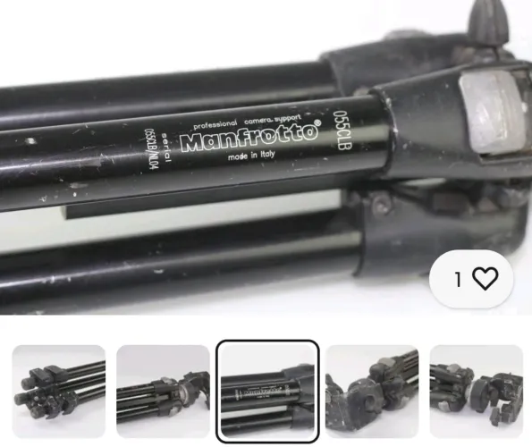 Tripe manfrotto modelo 229 completo 