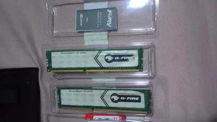 Memoria ram 2x4gb G-fire ddr3