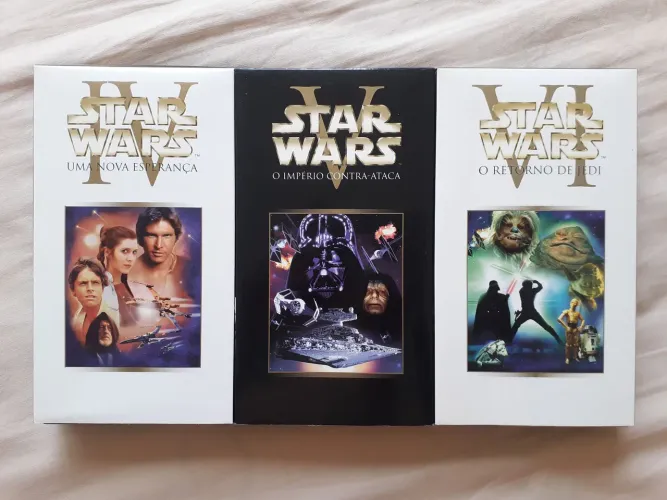 VHS Box Star Wars Trilogia Clássica - Filmes dublados