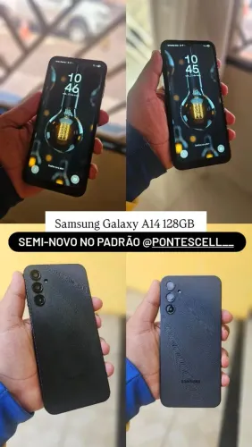 CELULAR SEMI-NOVO PRA VENDER RÁPIDO A14 128GB 