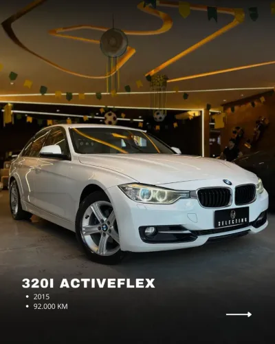 BMW 320I A 2.0 Turbo/activeflex 16V 184cv 4P 2015