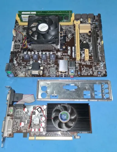 Placa mãe Asus A58M-A/BR FM2+ CPU A4-4000 8GB DDR3 HDMI