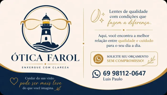 Lentes com preço acessível