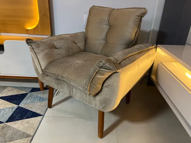 Poltrona decorativa 