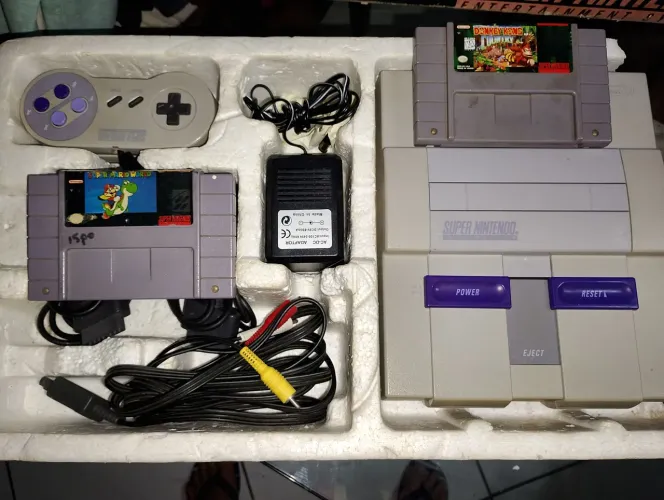 Super Nintendo de Colecionador!!!