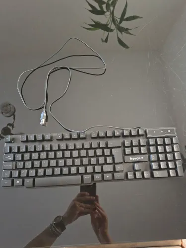 Teclado gamer evolut