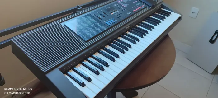 Teclado Casio CTK 550 + Suporte + Pedal | USADO Bom estado