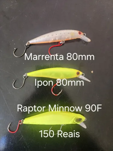 Iscas artificiais para pesca