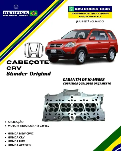 Promoção de Cabeçote CRV