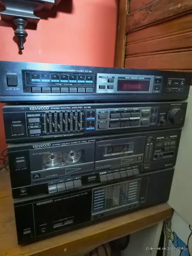 Sistema Estéreo Vintage Kenwood.