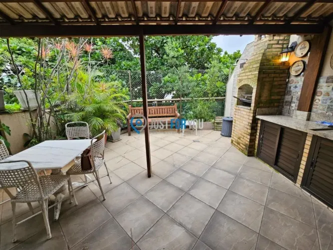 Cobertura com 3 dormitórios para alugar, 186 m² por R$ 11.870,00/mês - Barra da Tijuca - R