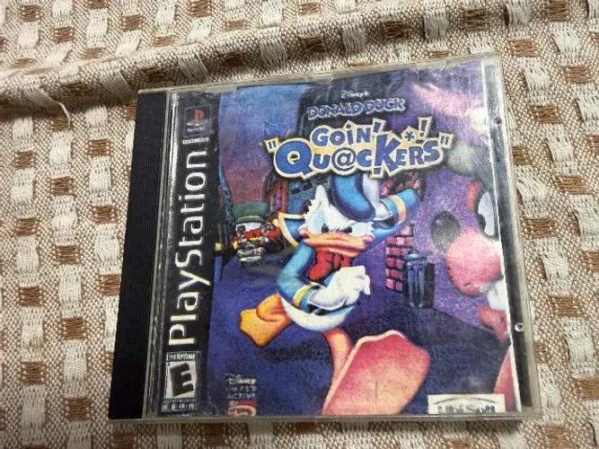 donald duck goin' quackers ps1