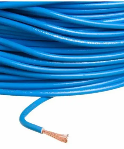 Fio flex COBRE 4mm preto e azul