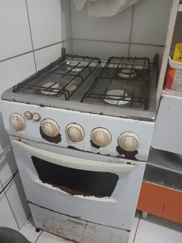 Vendo esse fogão inox de 4 bocas