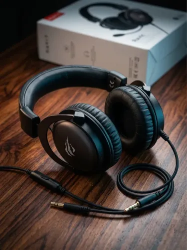 Gamer & Performance: Headset Gamer Ravic com Microfone (Áudio Imersivo e Microfone) -