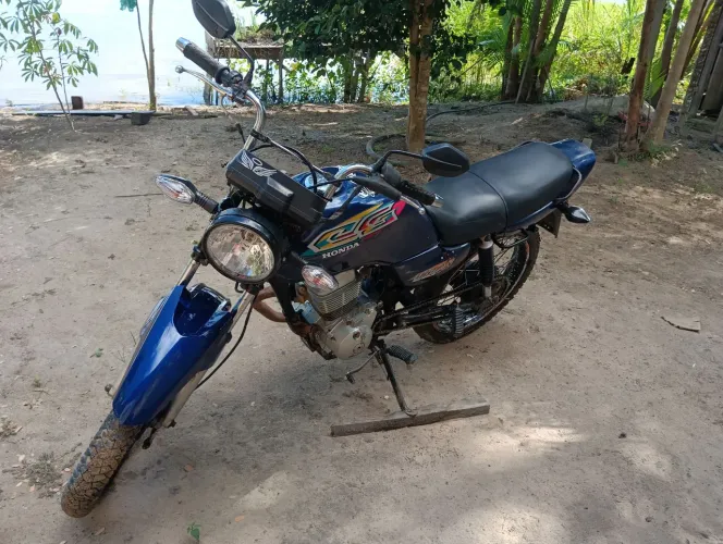 Cg 125 99 4mil Troco em biz ou pop