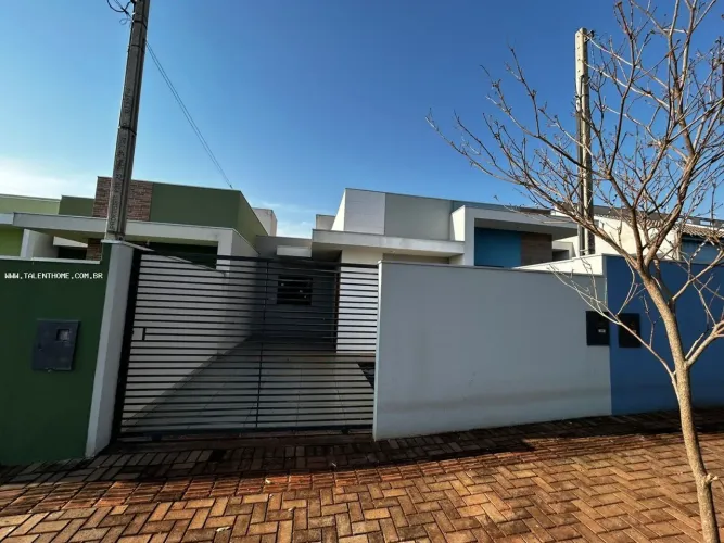 Casa para Venda em Rolândia, Jardim Nobre, 3 dormitórios, 1 banheiro, 1 vaga
