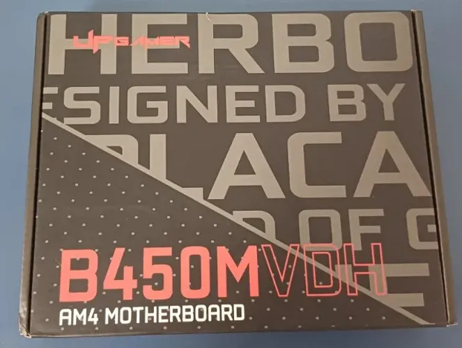 Placa mãe AM4 B450M VDH AM4 UpGamer (Nova lacrada)