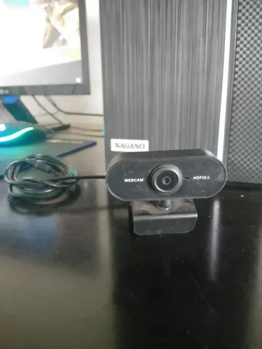 Webcam HDFULL USB para PC e Notebook