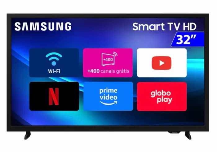 TV Samsung Smart 33 polegadas na caixa