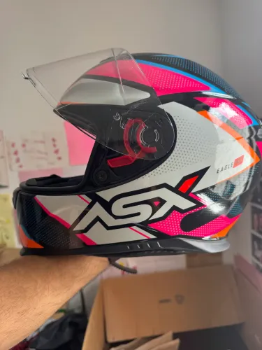 Capacete estado de loja feminino 