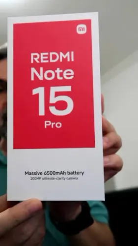 Note 15 Pro 5G 256/8GB Novo Lacrado Garantia Loja Física 