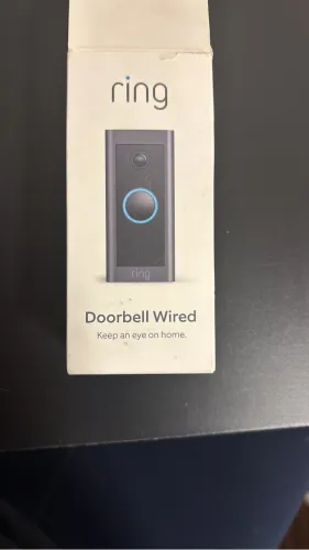 CAMPAINHA INTELIGENTE COM CÂMERA - Ring Doorbell Wired