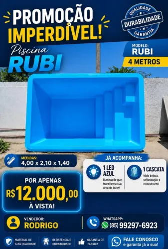 PISCINAS 4 METROS.