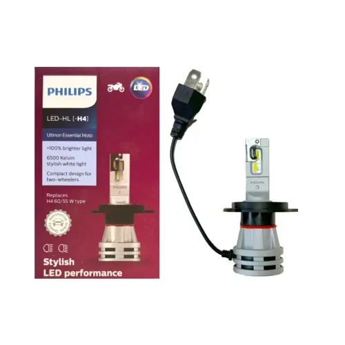 Lâmpada led Philips 6500k H4 60/55