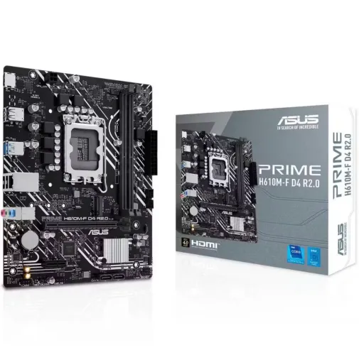 PLACA-MÃE ASUS PRIME H610M-F D4 R2.0