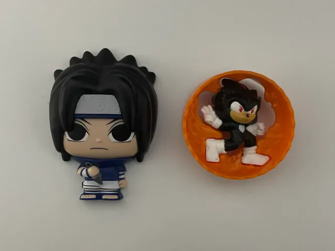 Shadow e Sasuke do Burger King