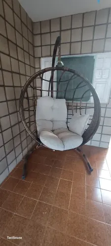Balanço Calêndula em Fibra Sintética com Suporte