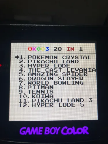 GBC Multijogos 10 em 1 Game Boy Color. Funcionando todos os jogos. Envio OLX PAY 