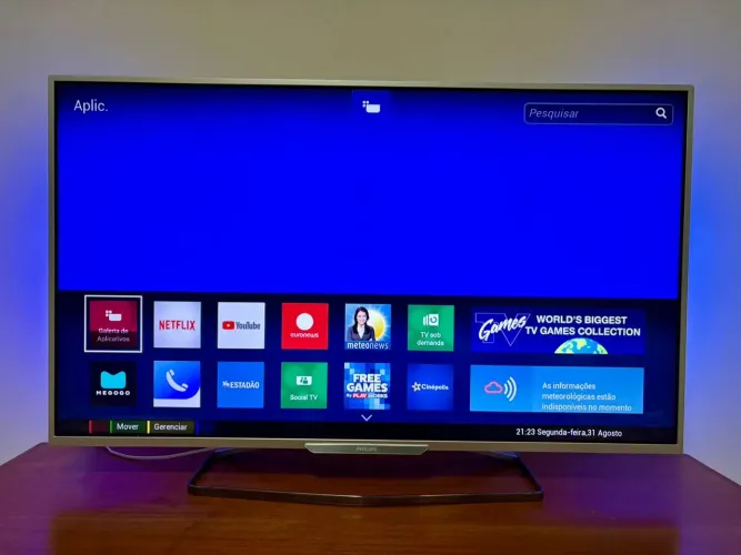 Smart TV Philips 42? Full HD Ambilight - 42PFG5909/78