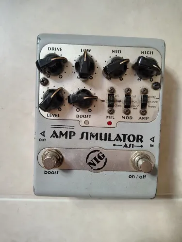 Pedal distorção NIG Amp Simulator