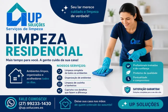 Limpeza residencial