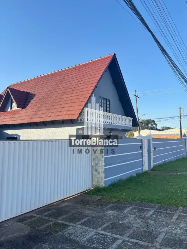 Casa Chalé de esquina á venda, Jardim Carvalho, Ponta Grossa, PR