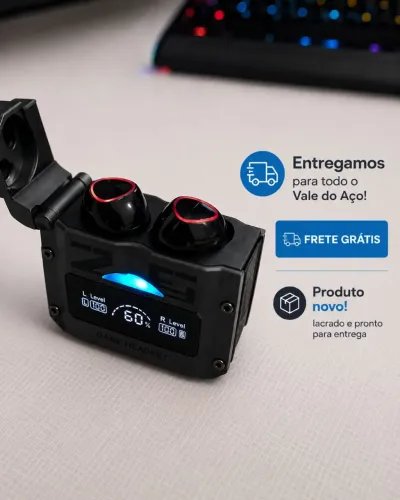 Fone Bluetooth M25 TWS Sem Fio - Produto Novo