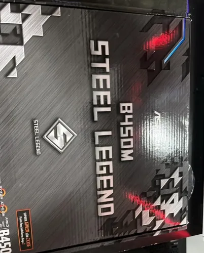 Placa mãe Steel Legend b450m
