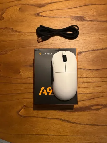 Mouse ATK A9 Branco Sensor PAW 3395SE