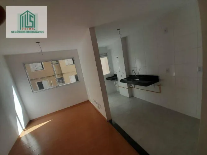 Apartamento NOVO. 2 dormitórios , 44 m² Parque São Vicente - Mauá/SP