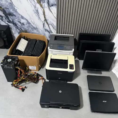 Lote equipamentos eletrônicos