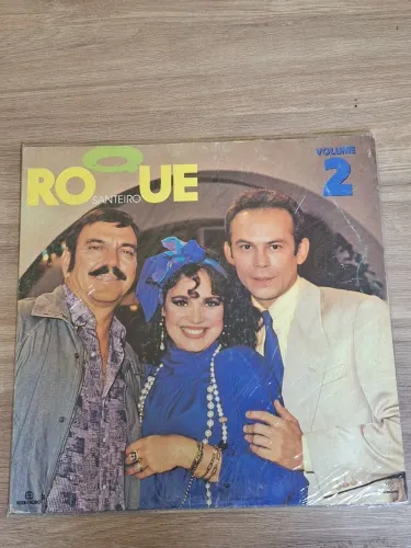 LP (Disco de Vinil) da NOVELA ROQUE SANTEIRO (1985) - Trilha Sonora Nacional Vol.2